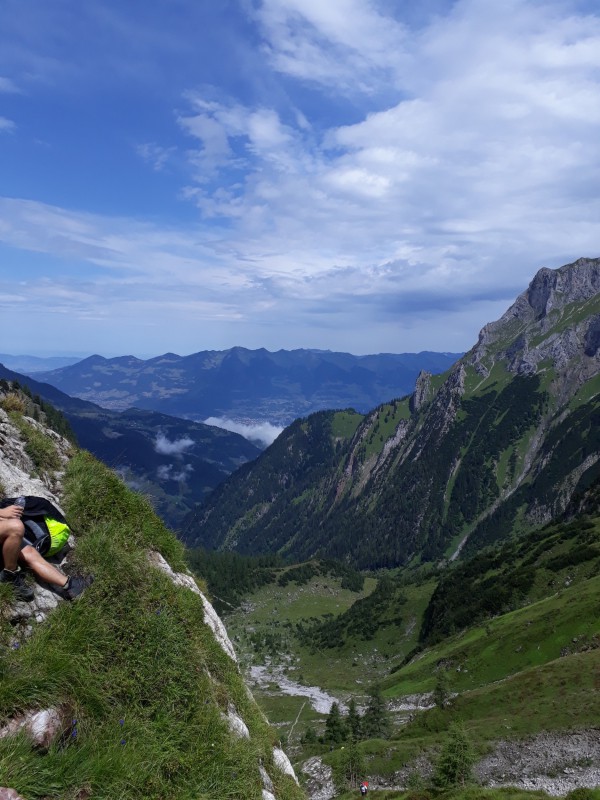 Bergwanderung am Lünersee