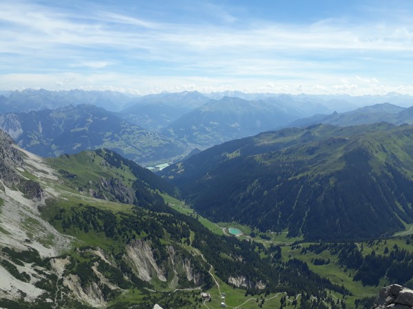 Bergwanderung am Lünersee