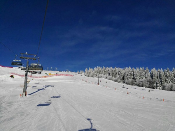 Fortgeschrittener Skikurs