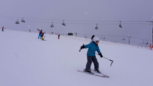 Fortgeschrittener Skikurs