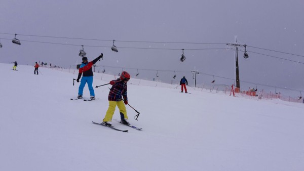 Fortgeschrittener Skikurs