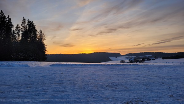 Skifahren am Schlossberg