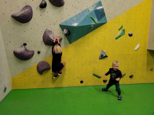 Klettern in der Halle